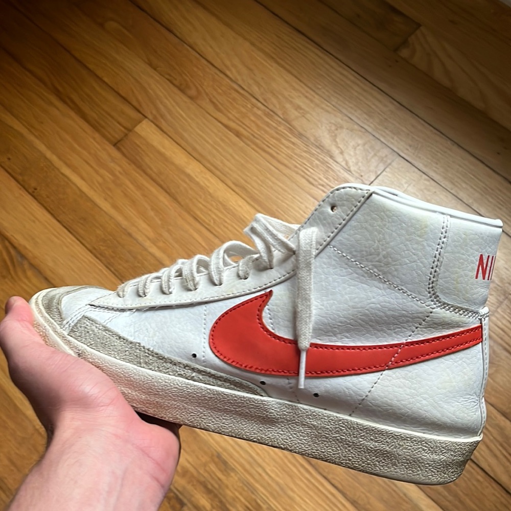 Blazer mid 77 red/orange,VINTAGE STYLE